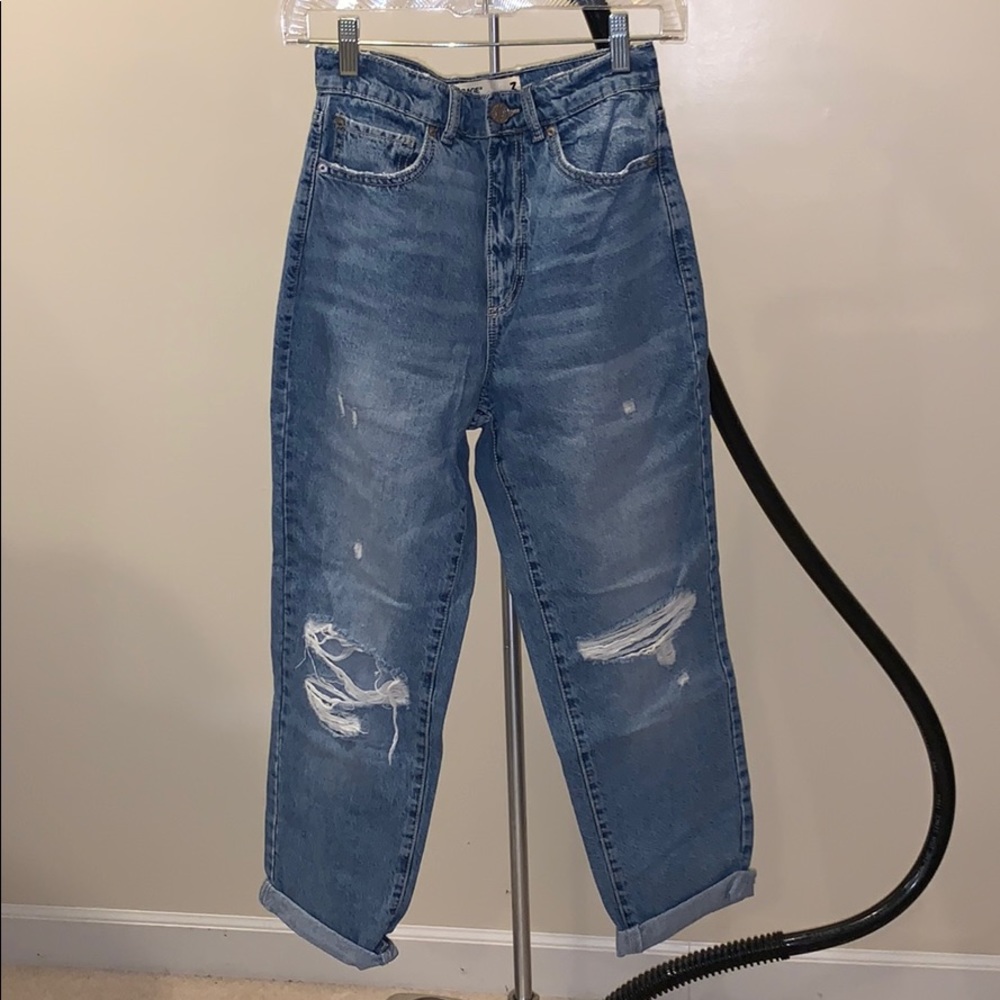 Garage high waisted “mom” jeans